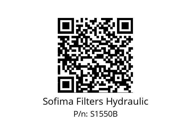   Sofima Filters Hydraulic S1550B