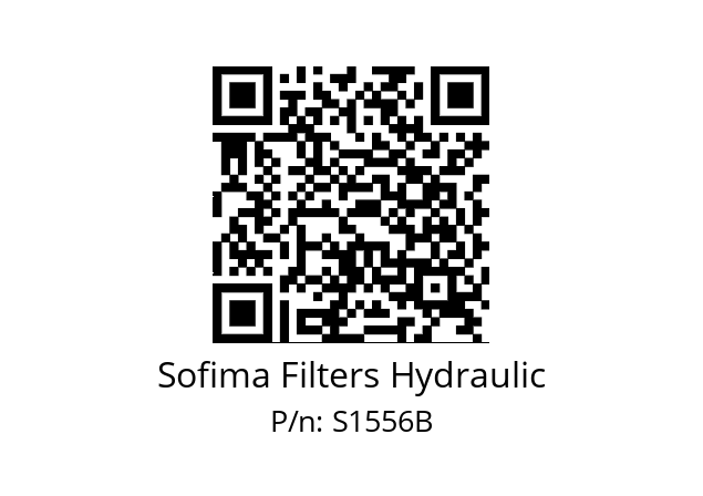   Sofima Filters Hydraulic S1556B