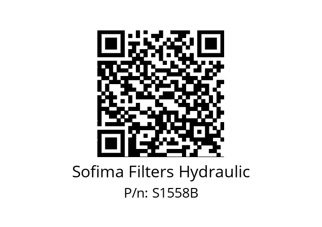   Sofima Filters Hydraulic S1558B