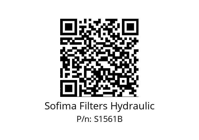   Sofima Filters Hydraulic S1561B