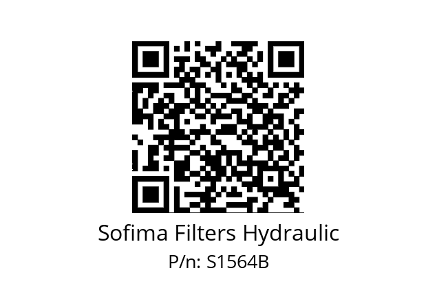   Sofima Filters Hydraulic S1564B