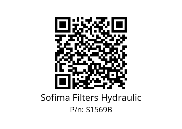   Sofima Filters Hydraulic S1569B