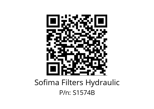   Sofima Filters Hydraulic S1574B