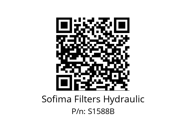   Sofima Filters Hydraulic S1588B