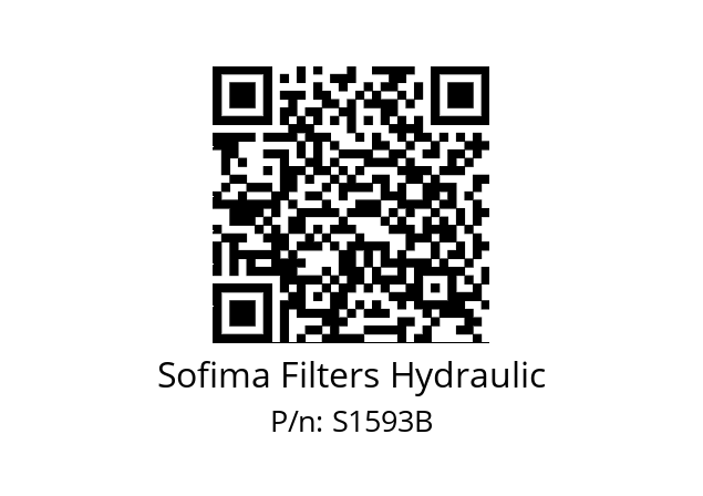   Sofima Filters Hydraulic S1593B