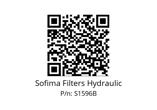   Sofima Filters Hydraulic S1596B