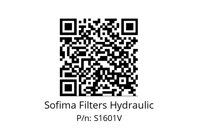   Sofima Filters Hydraulic S1601V