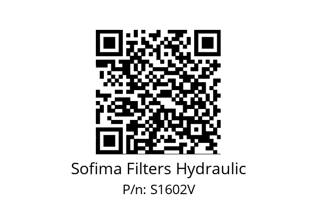   Sofima Filters Hydraulic S1602V