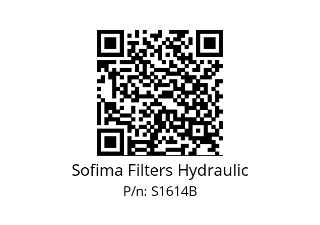   Sofima Filters Hydraulic S1614B