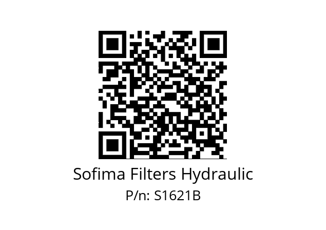   Sofima Filters Hydraulic S1621B