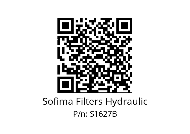   Sofima Filters Hydraulic S1627B