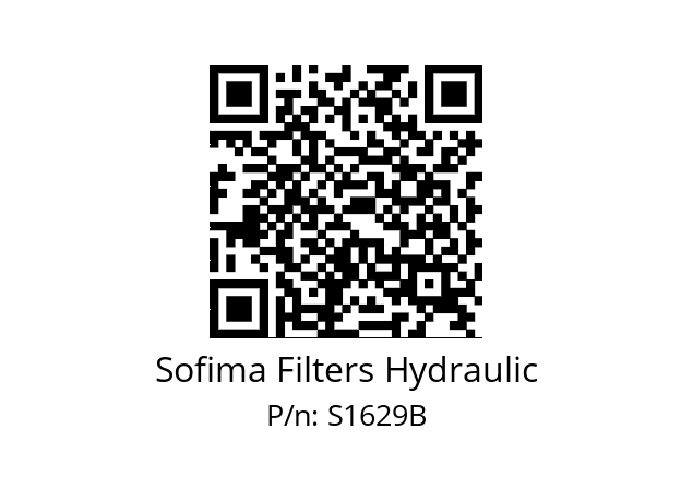   Sofima Filters Hydraulic S1629B