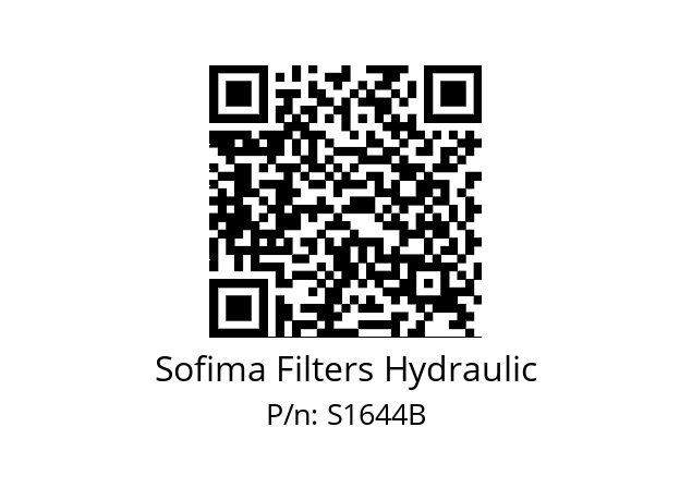   Sofima Filters Hydraulic S1644B