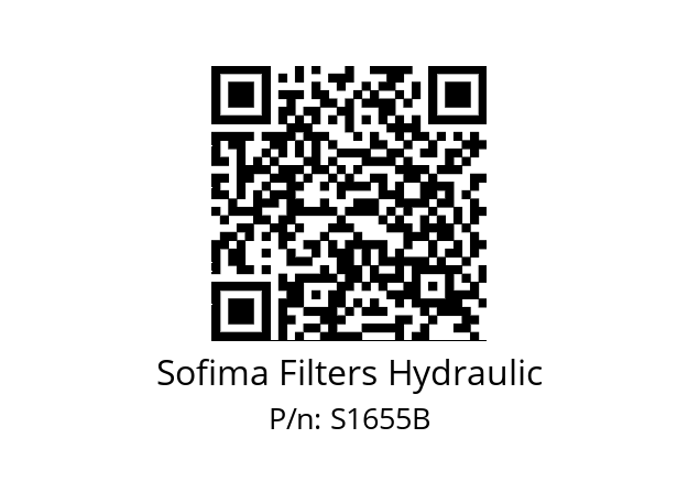   Sofima Filters Hydraulic S1655B