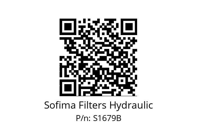   Sofima Filters Hydraulic S1679B