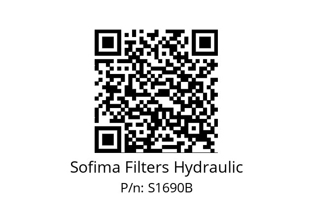   Sofima Filters Hydraulic S1690B