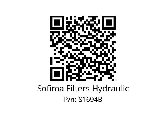   Sofima Filters Hydraulic S1694B