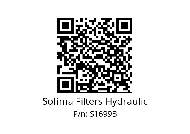   Sofima Filters Hydraulic S1699B