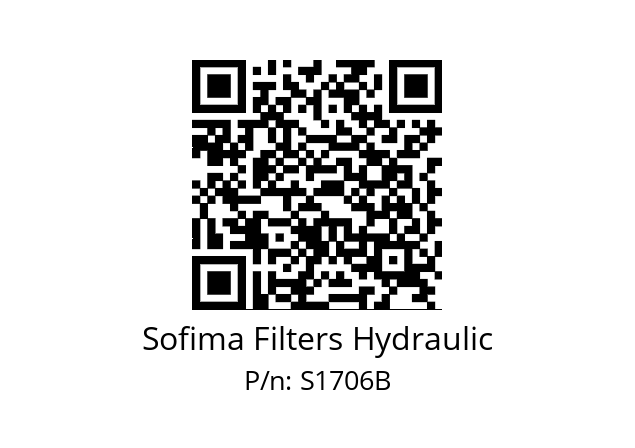   Sofima Filters Hydraulic S1706B