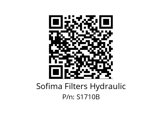   Sofima Filters Hydraulic S1710B