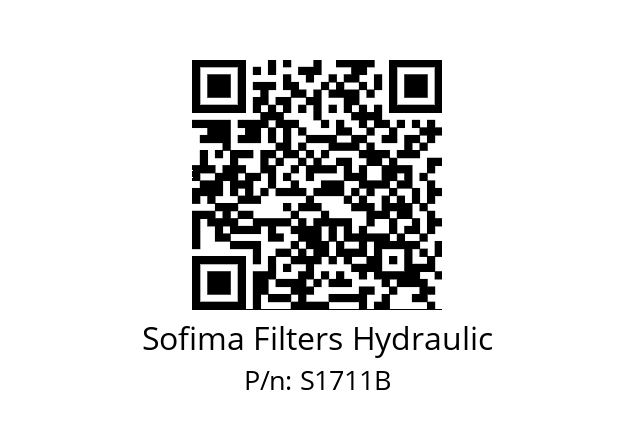   Sofima Filters Hydraulic S1711B