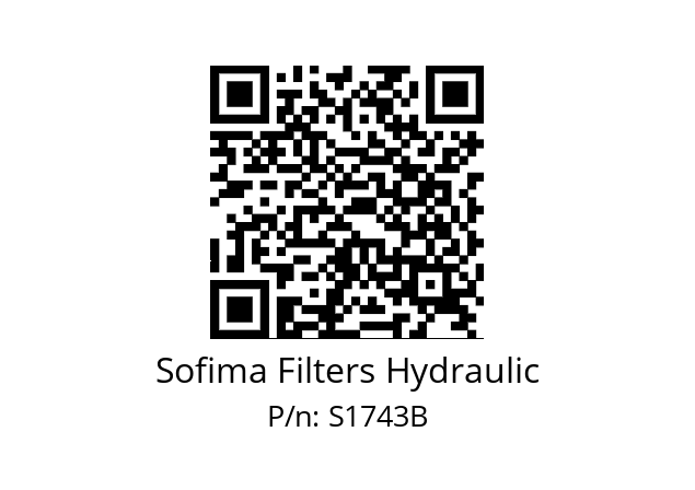   Sofima Filters Hydraulic S1743B