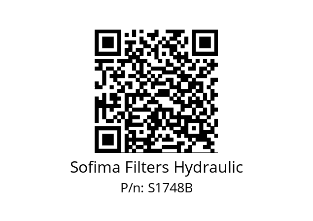   Sofima Filters Hydraulic S1748B