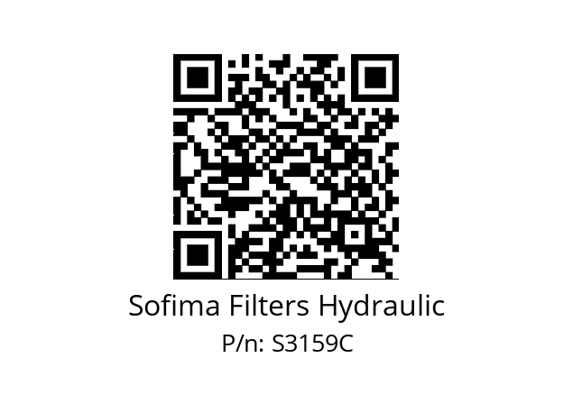   Sofima Filters Hydraulic S3159C