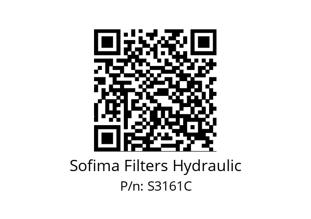   Sofima Filters Hydraulic S3161C