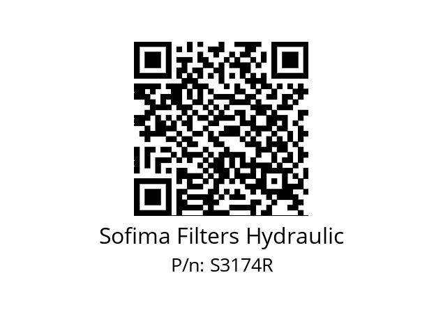   Sofima Filters Hydraulic S3174R