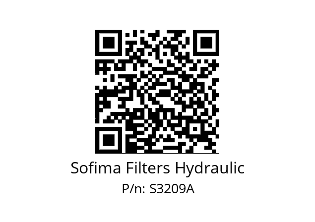   Sofima Filters Hydraulic S3209A