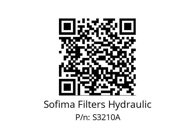   Sofima Filters Hydraulic S3210A