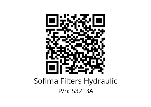   Sofima Filters Hydraulic S3213A