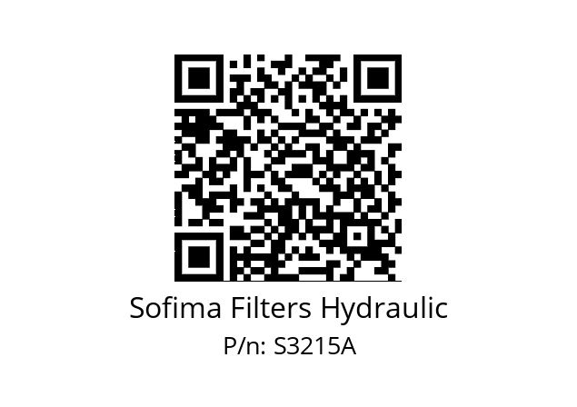   Sofima Filters Hydraulic S3215A