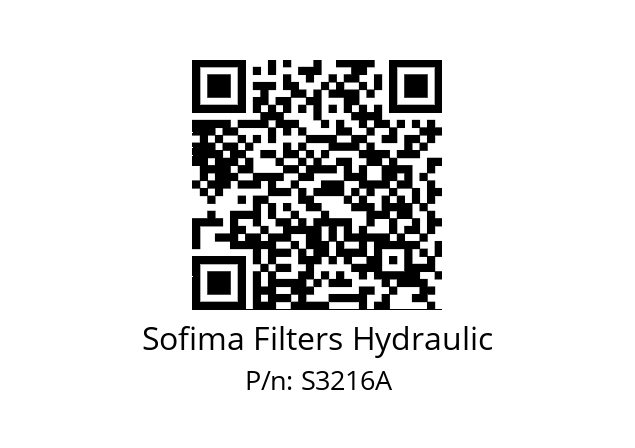   Sofima Filters Hydraulic S3216A