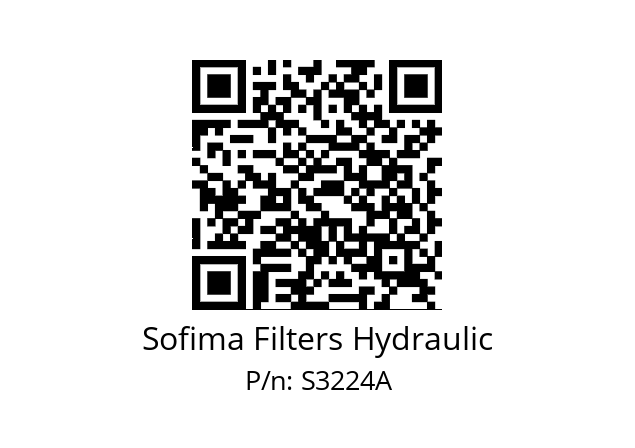   Sofima Filters Hydraulic S3224A