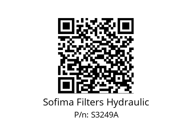   Sofima Filters Hydraulic S3249A