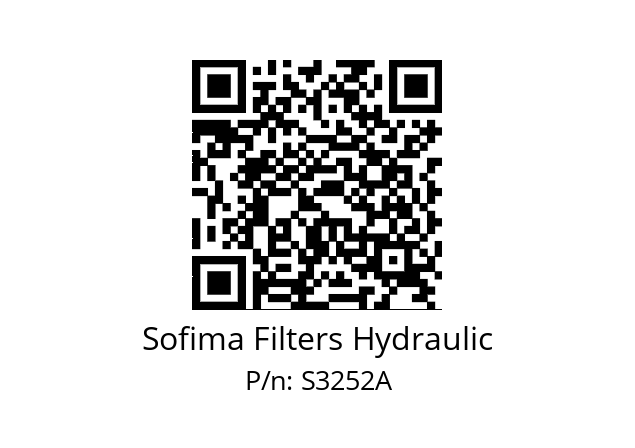   Sofima Filters Hydraulic S3252A