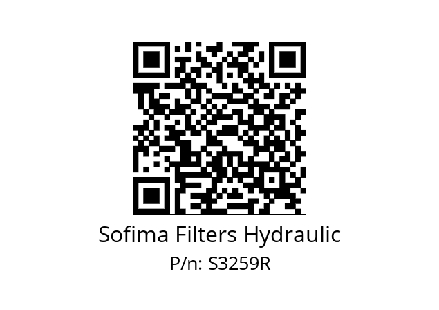   Sofima Filters Hydraulic S3259R