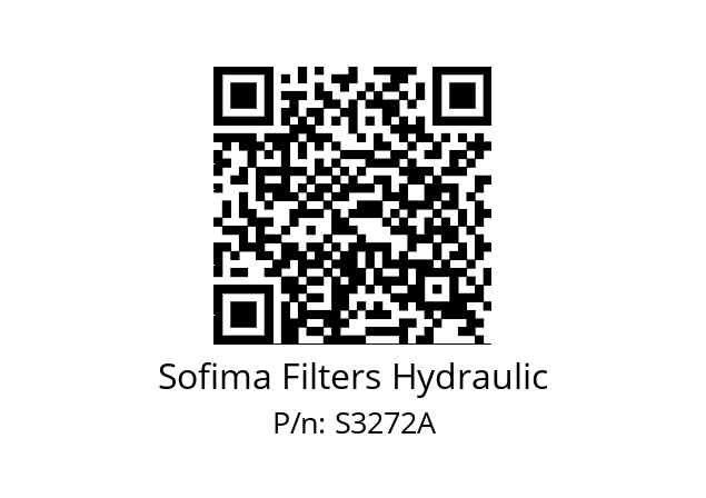   Sofima Filters Hydraulic S3272A