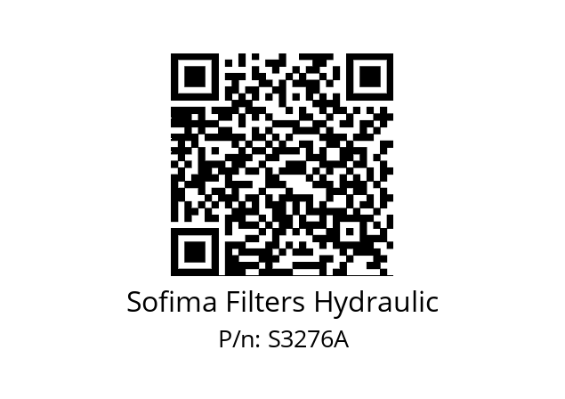   Sofima Filters Hydraulic S3276A