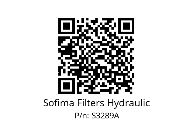   Sofima Filters Hydraulic S3289A