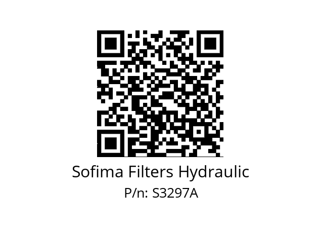   Sofima Filters Hydraulic S3297A