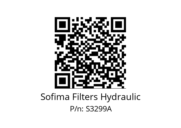   Sofima Filters Hydraulic S3299A