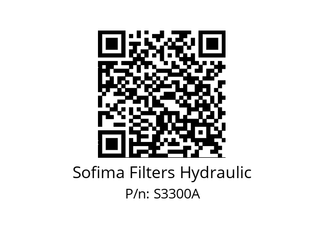   Sofima Filters Hydraulic S3300A