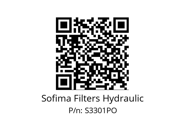   Sofima Filters Hydraulic S3301PO