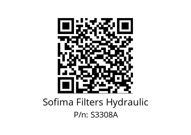   Sofima Filters Hydraulic S3308A