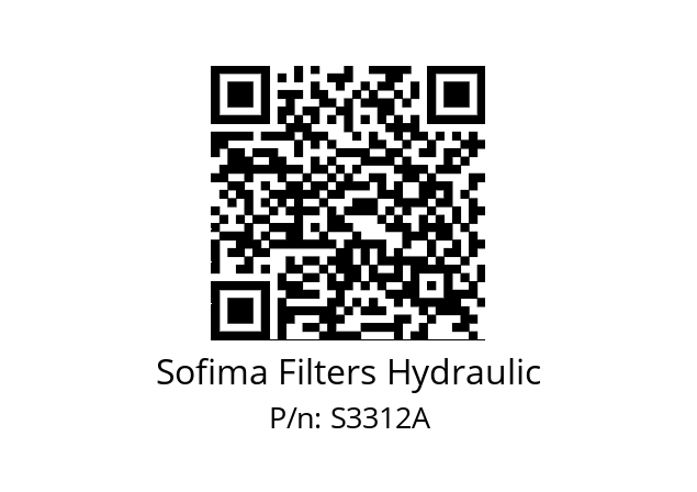   Sofima Filters Hydraulic S3312A