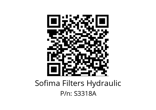   Sofima Filters Hydraulic S3318A