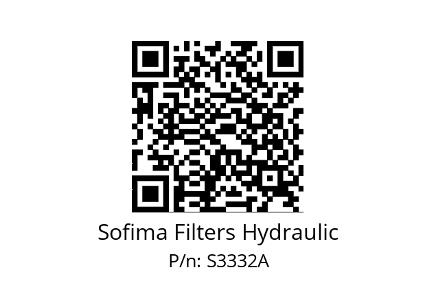   Sofima Filters Hydraulic S3332A